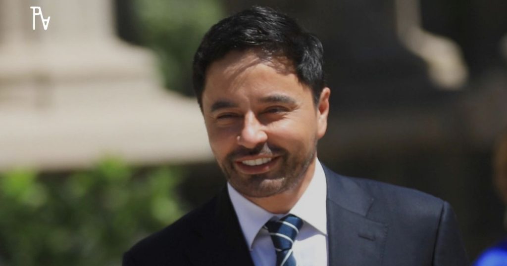 Rodolfo Carter durante declaración sobre vivir del subsidio