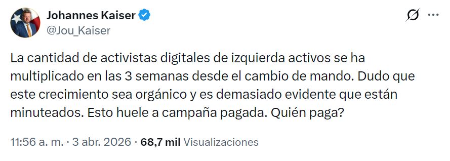 Les incomoda cuando aparecemos activismo digital Chile redes sociales