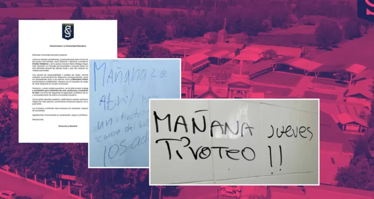 violencia escolar estructural amenaza en colegio de Chile